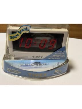 TIMEX. Model T122NW Alarm Clock Radio New Sealed , Vintage